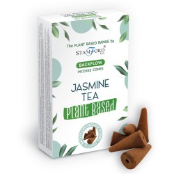 Pflanzliche Reflux Räucherkegel - Jasmin Tee