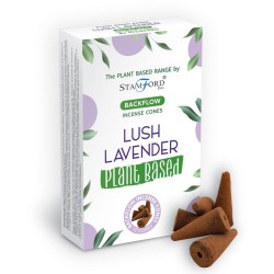 Coni di incenso a riflusso a base vegetale - Lush Lavanda