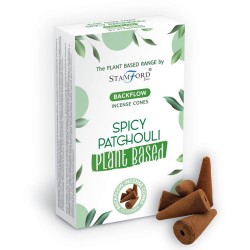 Pflanzliche Reflux Räucherkegel - Spicy Patchouli