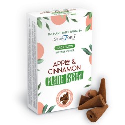 Plant-Based Reflux Incense Cones - Apple & Cinnamon