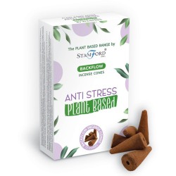 Coni di incenso a riflusso a base vegetale - Antistress