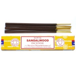 Satya Sandelholz Räucherstäbchen - Sandelholz - 1 Packung à 15gr.