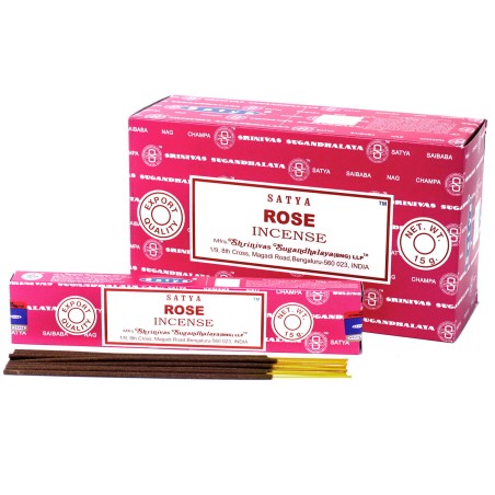 Incienso Satya Rosa - Rose - 1 cajetilla de 15gr.