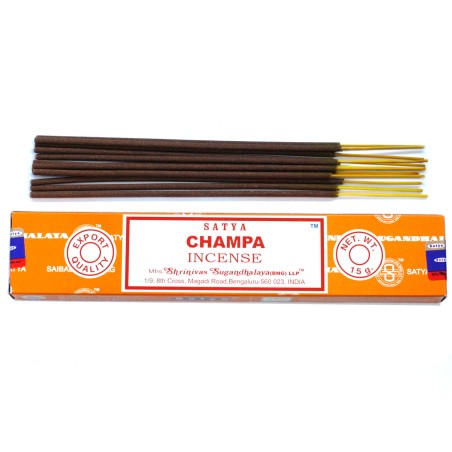 Incienso Satya Champa - 1 cajetilla de 15gr.