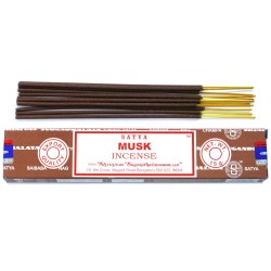 Musk Incense - Musk - 1 pack of 15gr - SATYA