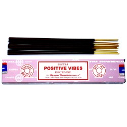 Incenso Satya Positive Vibes - Vibrações Positivas - 1 caixa de 15gr.