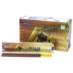 Kadzidło SATYA Gold - Złoto - 1 opakowanie 15gr.