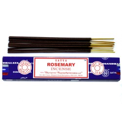 SATYA Rosemary Incense - Rosemary - 1 pack of 15 units