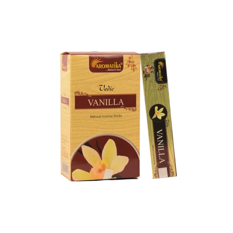 Vedic Incense Sticks - Vanilla-VEDIC MASALA INCENSE STICKS-HOSTENATURA