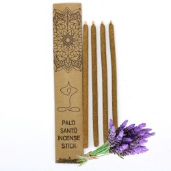 Palo Santo Grands Bâtonnets d’Encens - Lavande