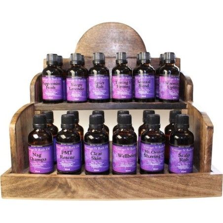 Aceite de Masaje - Cálido y edificante - Limón, Jengibre, Ylang Ylang y Enebro - 50ml  - 2