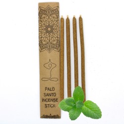 Bastoncini di incenso grandi Palo Santo - menta piperita