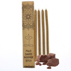 Bastoncini di incenso grandi Palo Santo - Cioccolato