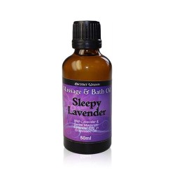 Aceite de Masaje - Lavanda soñolienta - Lavanda y Mejorana - 50ml - 3