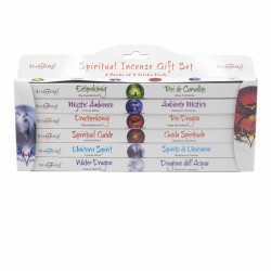 Stamford Spiritual Incense Kit - Haritz erregea, gida espirituala, unicorn espiritua, dragoi erregea eta giro mistikoa