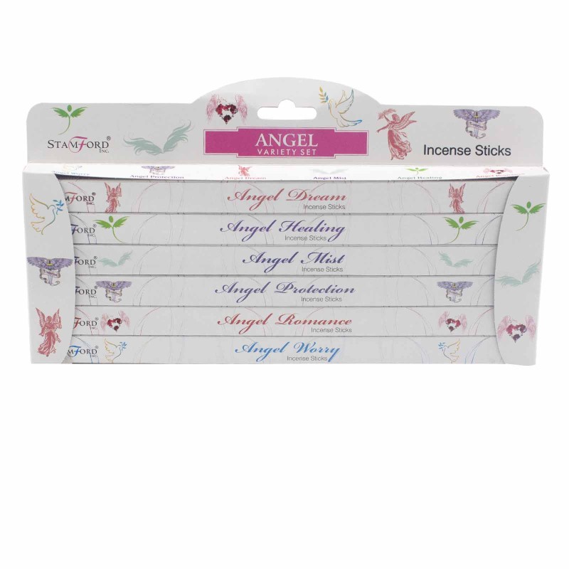 Coffret cadeau d’encens Stamford - White Angel-ENCENS STAMFORD-HOSTENATURA