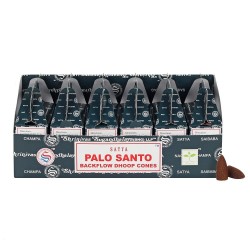 Cones Dhoop de refluxo Satya Palo Santo (24 unidades)