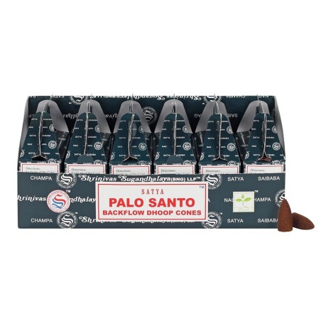 Conos Dhoop de reflujo Satya Palo Santo (24und)