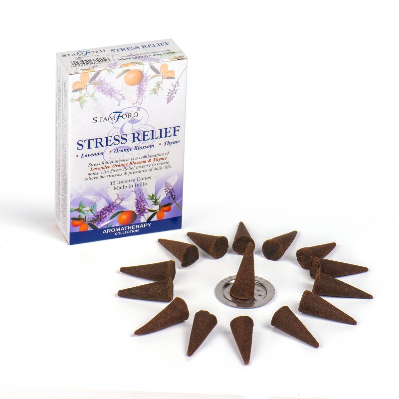 Coni antistress-CONI DI INCENSO AROMATICI REFLOW-HOSTENATURA