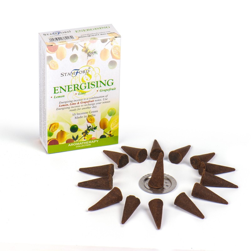 Energy cones-AROMATIC REFLUX INCENSE CONES-HOSTENATURA