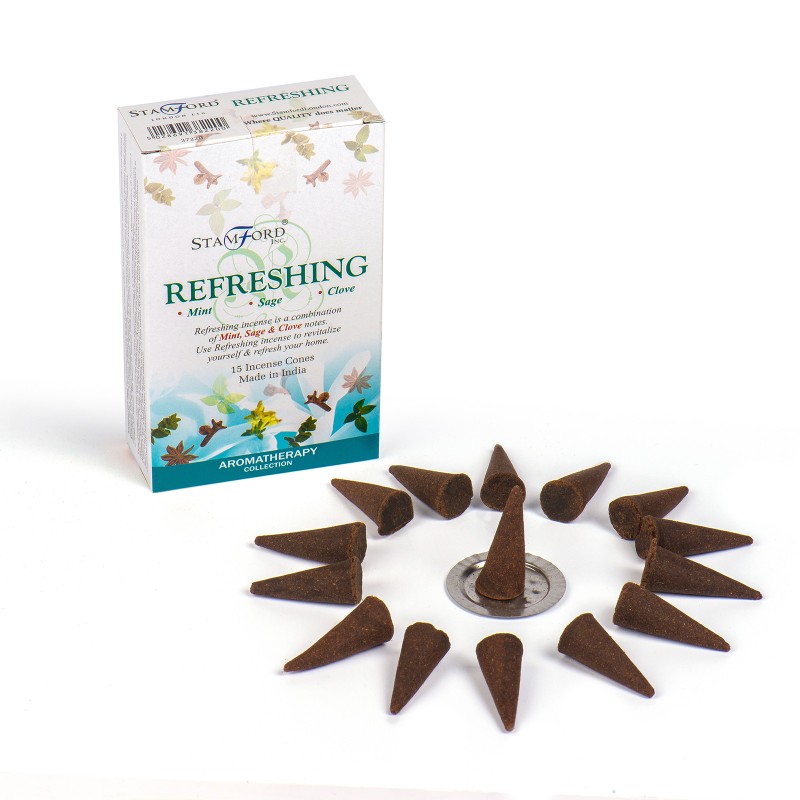 Cooling Cones-AROMATIC REFLUX INCENSE CONES-HOSTENATURA