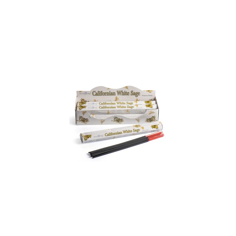 Incienso Premium de Salvia Blanca de California-STAMFORD INCENSE-HOSTENATURA