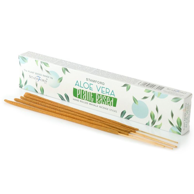 Plant-Based Masala Incense Wands - Aloe Vera - Stamford-MASALA INCENSE STICKS PLANT BASE-HOSTENATURA