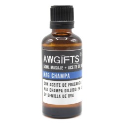 Aceite de Masaxe - Nag Champa - 50 ml