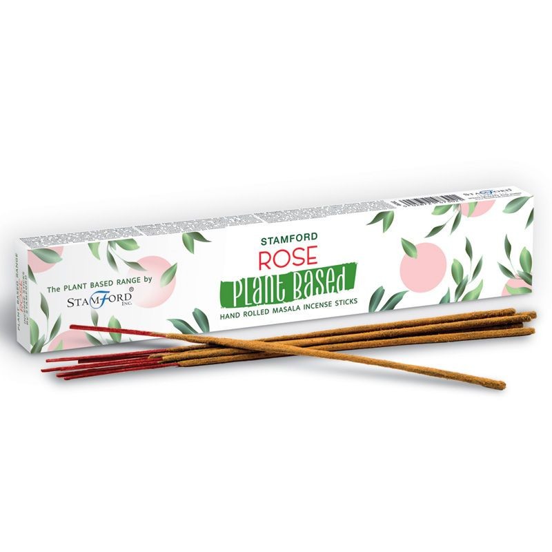 Plant-Based Masala Incense Wands - Roses - Stamford-MASALA INCENSE STICKS PLANT BASE-HOSTENATURA