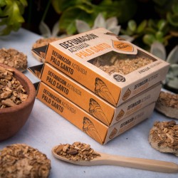 Palo Santo Harz Räucherstäbchen Tabletten 4 Einheiten - Sagrada Madre - Aktiviertes Rauchen - Ecoartesanal