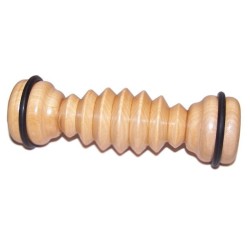 Ribbed foot roller