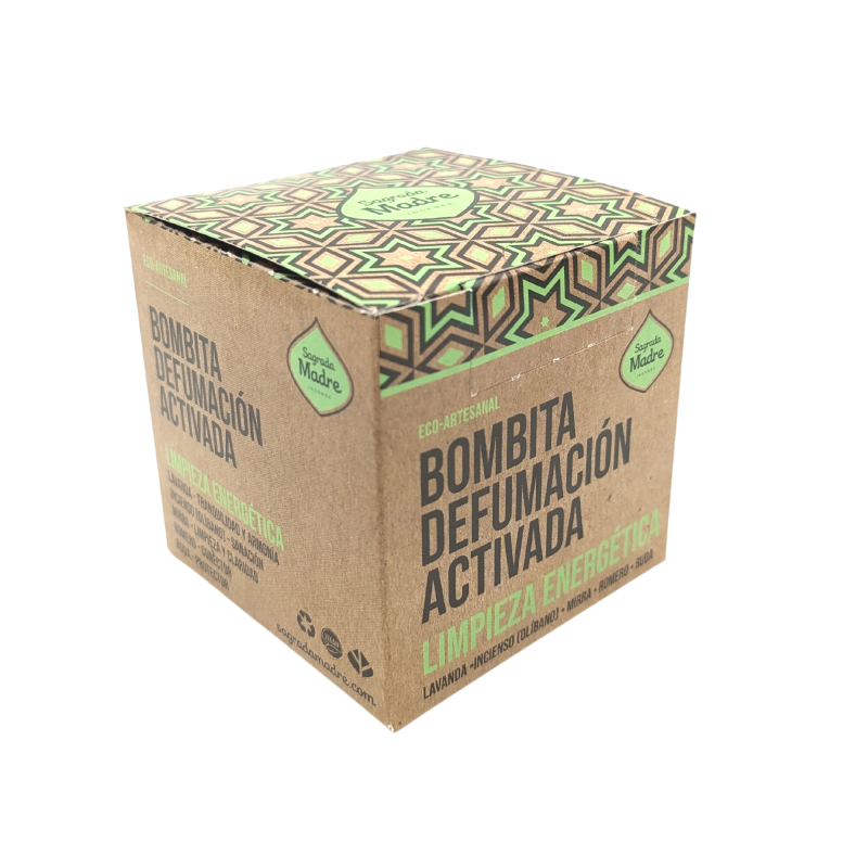 Bombas defumantes ativadas por limpeza energética Sagrada Madre - 8 bombas de limpeza energética-BOMBAS DESFUMANTES ATIVADAS SAGRADA MADRE 8X-HOSTENATURA