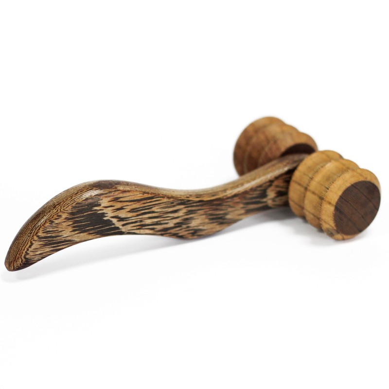 Massage Tool - Manual Roller-WOODEN MASSAGER-HOSTENATURA