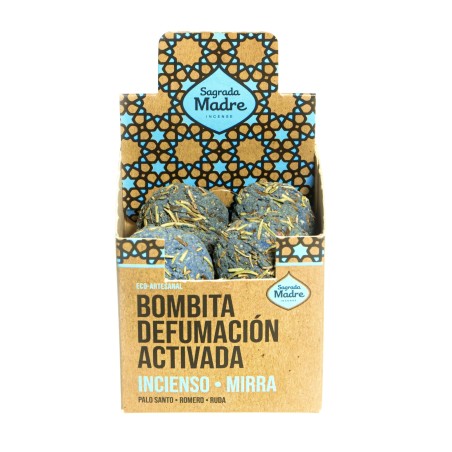 Caja de Incienso x 8 bombitas incienso Mirra - Sagrada Madre