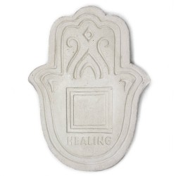 Healing Plate for Incense - White Stone