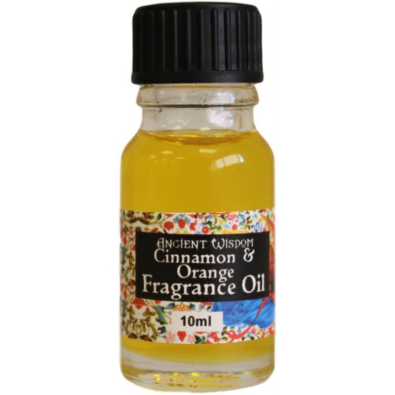 Huiles parfumées 10ml - cannelle et orange (Noël)-HUILES PARFUMÉES-HOSTENATURA