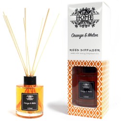 Difusor Aromático Ambientador Mikado 120ml - Laranja e Melão