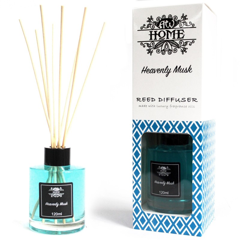 Mikado Désodorisant Diffuseur Aromatique 120ml - musc céleste-DIFFUSEURS AROMA-HOSTENATURA