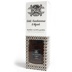 Difusor Aromático Ambientador Mikado 120ml - ouro, olíbano e mirra