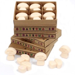 Box of 6 Soy Waxes - Nutmeg and Vanilla