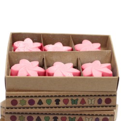 Box of 6 Soy Waxes - Classic Rose