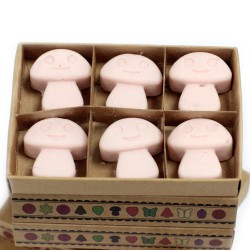 Box of 6 Soy Waxes - Sandalwood