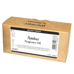 1x olio profumato senza etichetta da 10 ml - ambra