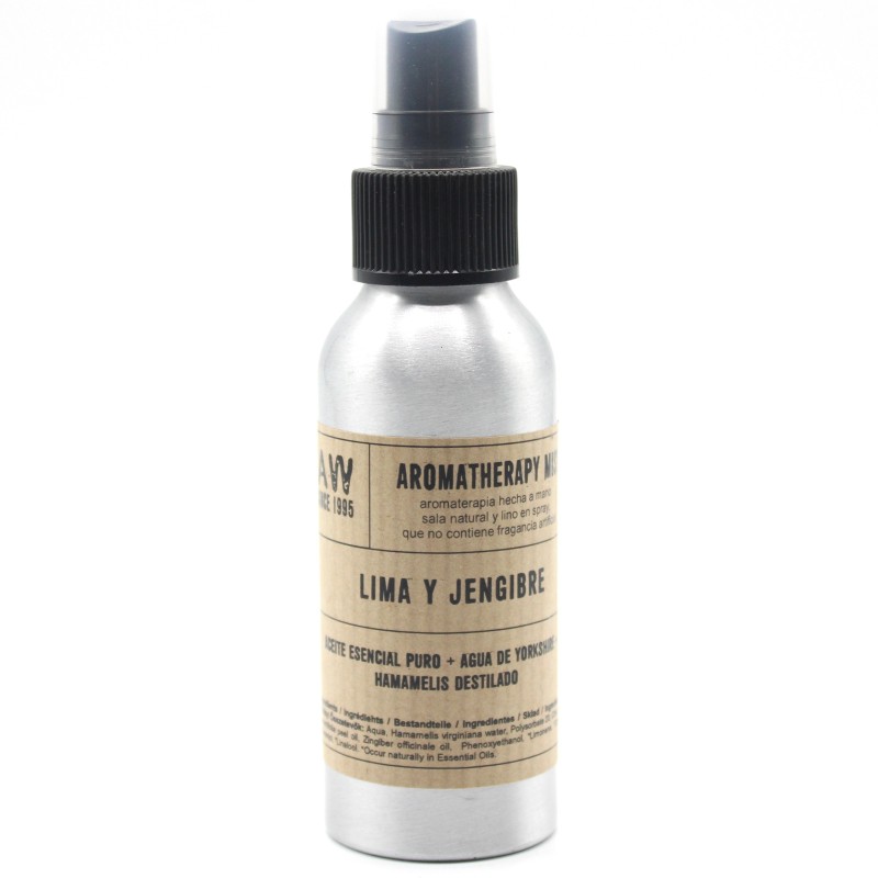 Olio essenziale di nebbia - Limone e Zenzero - 100ml-NEBBIA DI OLI ESSENZIALI 100ML-HOSTENATURA