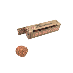 Box of 4 incense bombs - 7 Pure Elements - Sagrada Madre