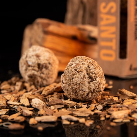 Caja de 4 bombitas de incienso Palo Santo - Sagrada Madre
