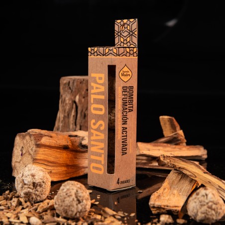 Caja de 4 bombitas de incienso Palo Santo - Sagrada Madre