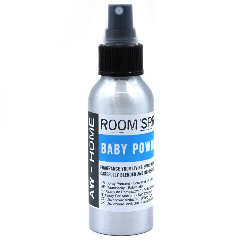 100 ml Spray de cuarto - Polvo para bebés-SPRAY AROMÁTICO-HOSTENATURA