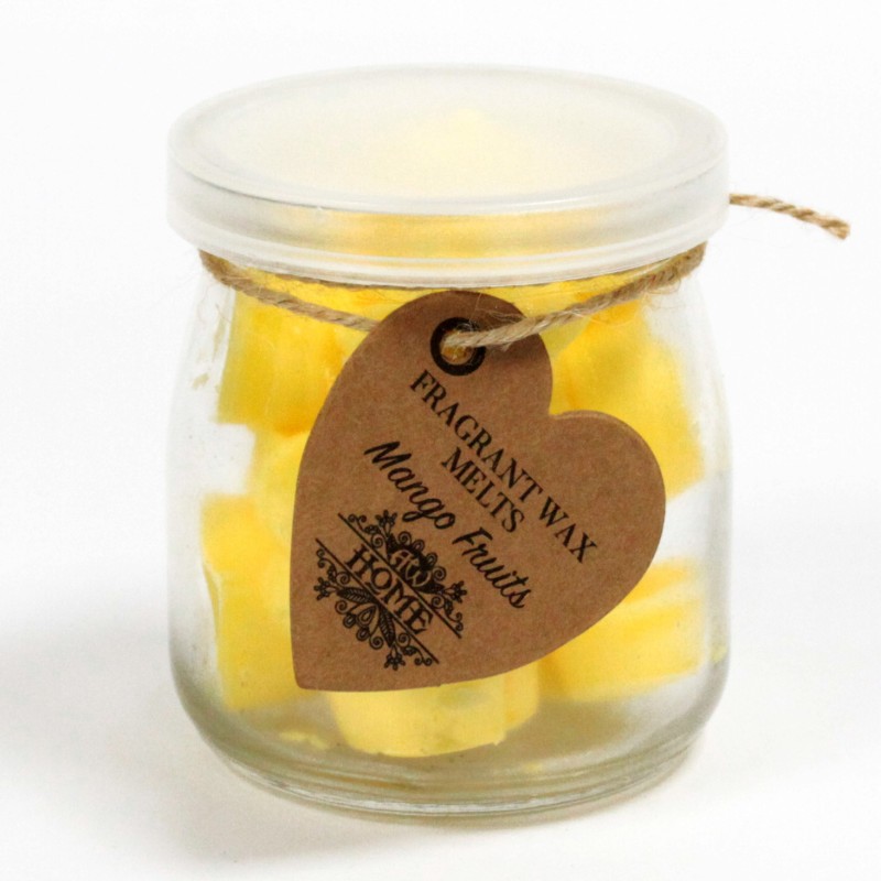 Bottiglie di cera di soia - Mango-CANDELE IN CERA DI SOIA-HOSTENATURA