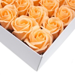 Medium deco craft flower - peach - Soap